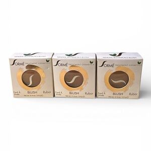 Sormé Mineral Botanicals Blush Bundle – 3 Everyday Shades